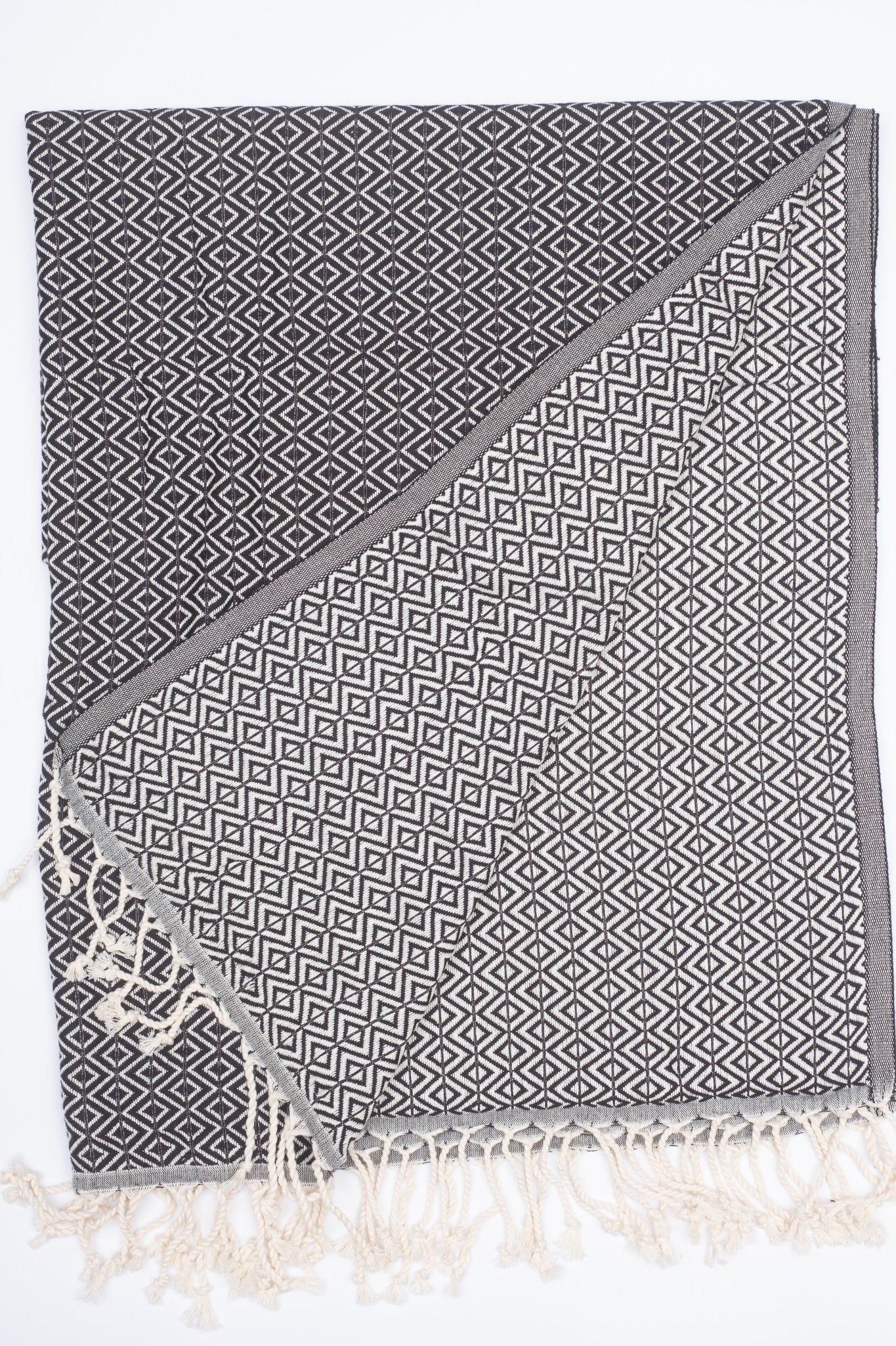 100% Turkish Cotton Prewashed Soft Absorbent Peshtemal Lightweight Beach Towel and Throw - Venice Surf Club