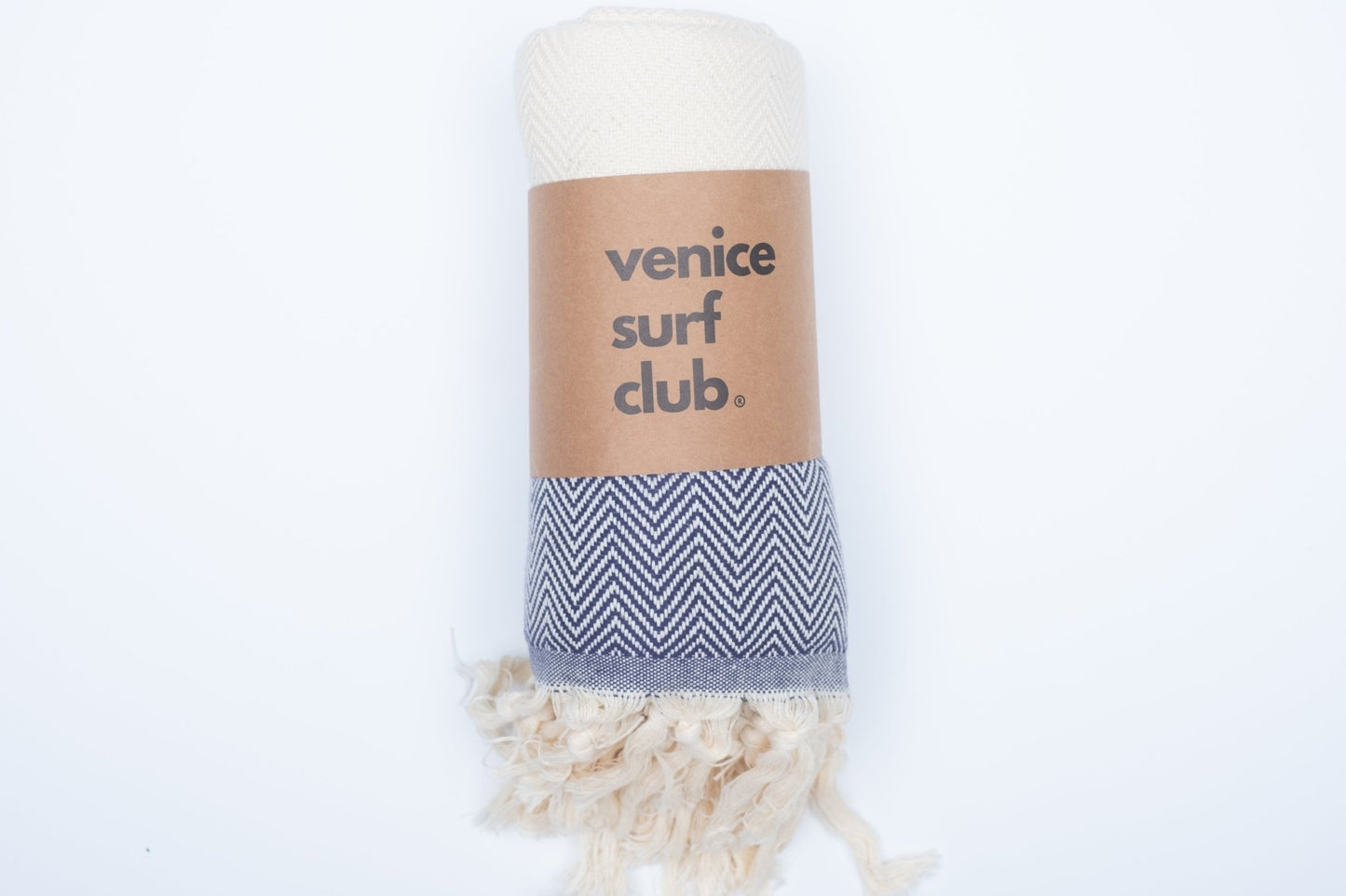 100% Turkish Cotton Prewashed Soft Absorbent Peshtemal Lightweight Beach Towel and Throw - Venice Surf Club