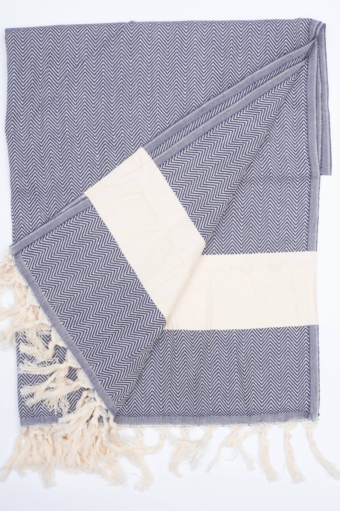 100% Turkish Cotton Prewashed Soft Absorbent Peshtemal Lightweight Beach Towel and Throw - Venice Surf Club