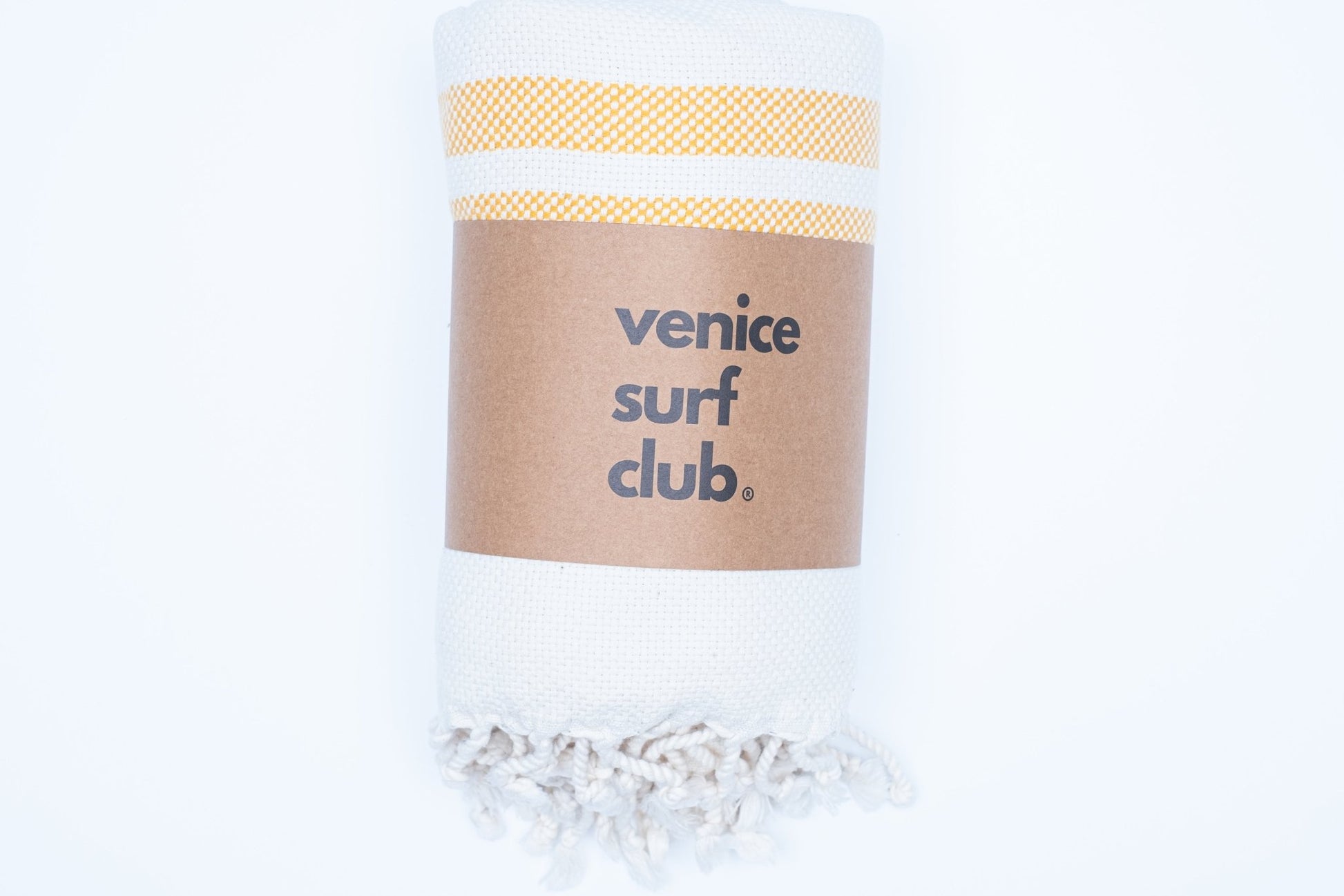 100% Turkish Cotton Prewashed Soft Absorbent Peshtemal Lightweight Beach Towel and Throw - Venice Surf Club