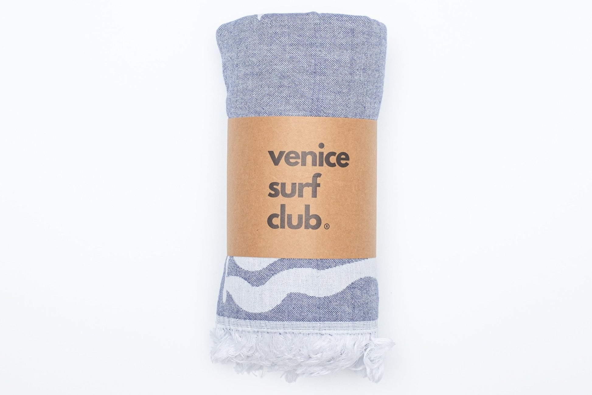 100% Turkish Cotton Prewashed Soft Absorbent Peshtemal Lightweight Beach Towel and Throw - Venice Surf Club